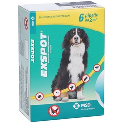 Exspot Spot-On Antiparassitario Cani 6x2mL